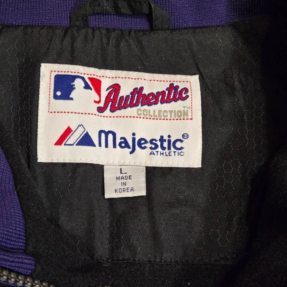 ARIZONA DIAMONDBACKS MLB MAJESTIC AUTHENTIC MENS JACKET SIZE LARGE VINTAGE - Picture 7 of 9